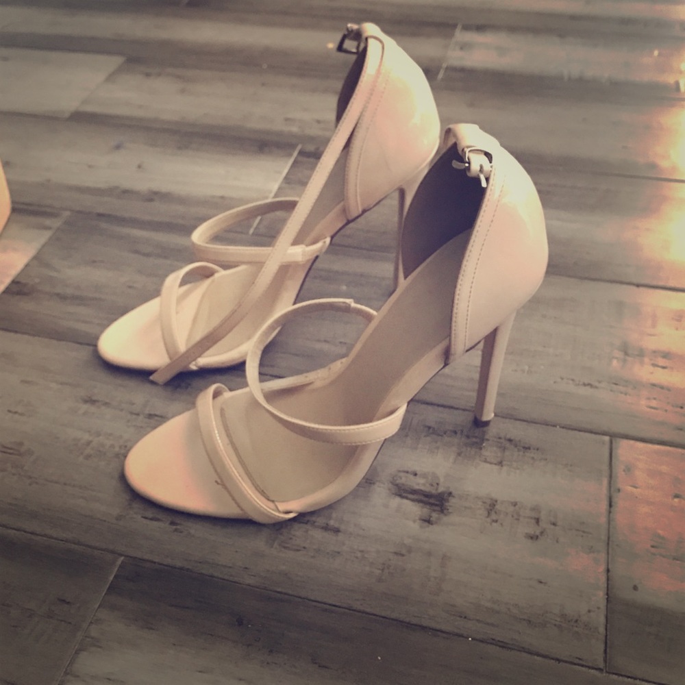 Nude ASOS heels